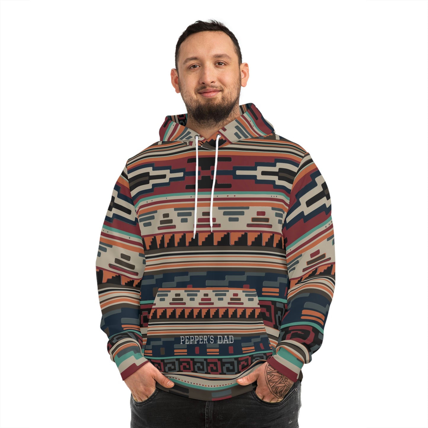 Personalized Western Boho Parent Hoodie