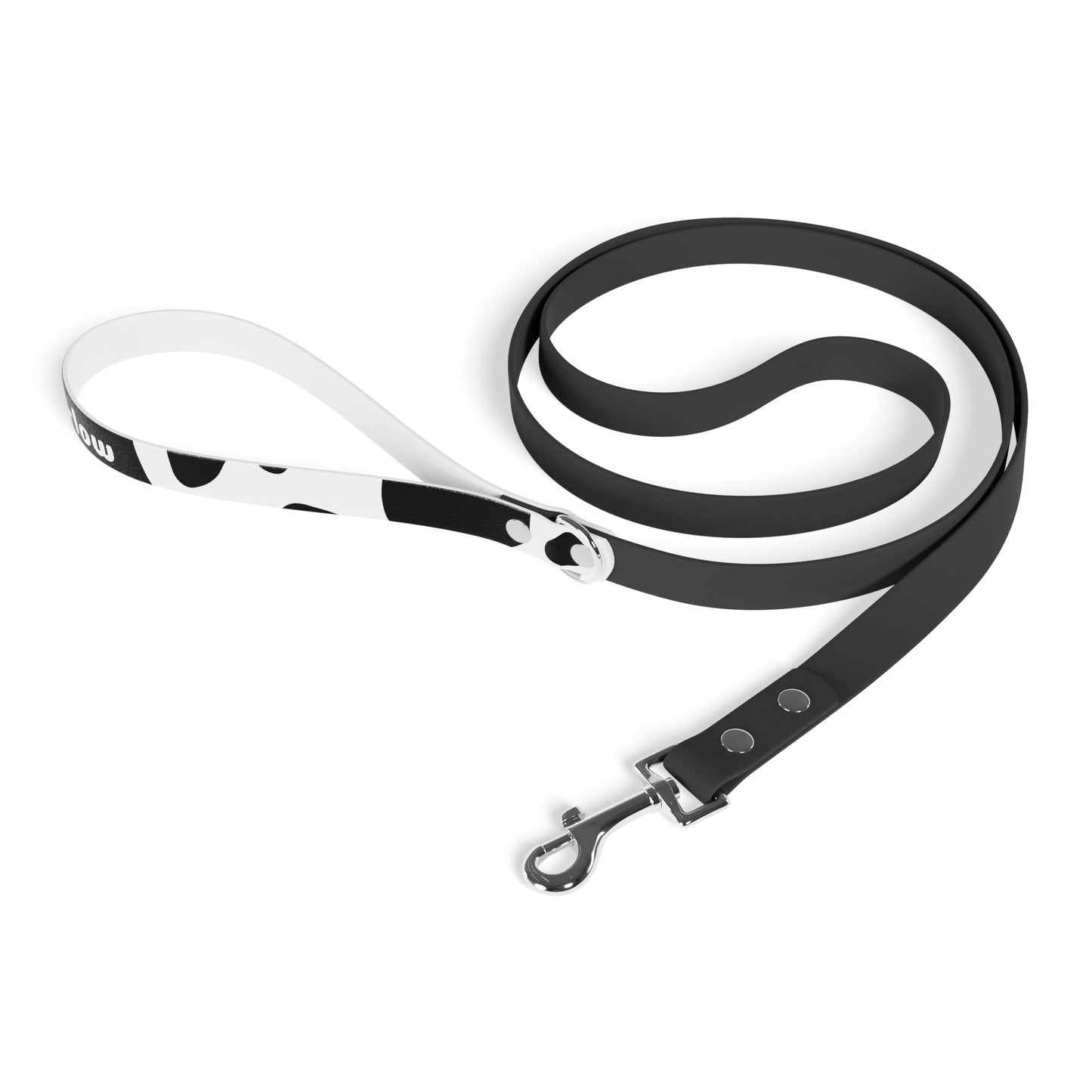 Personalized Western Boho Cow Print Pet Leash