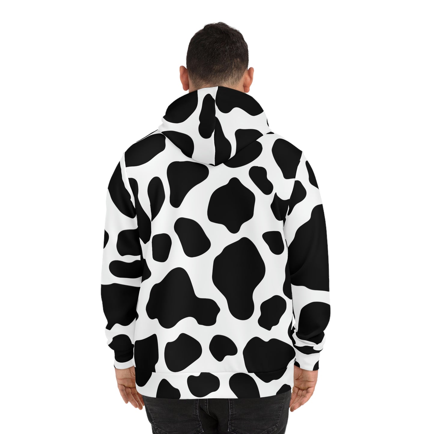 Personalized Western Boho Cow Print Parent Hoodie
