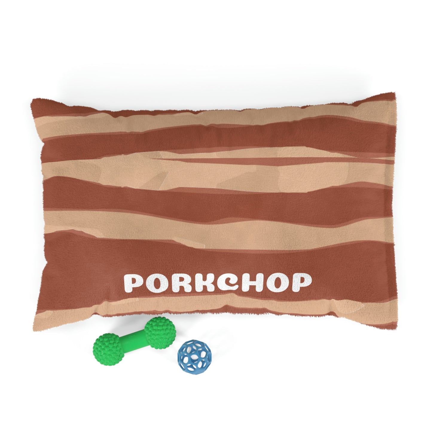 Personalized Bacon Strip Pet Bed