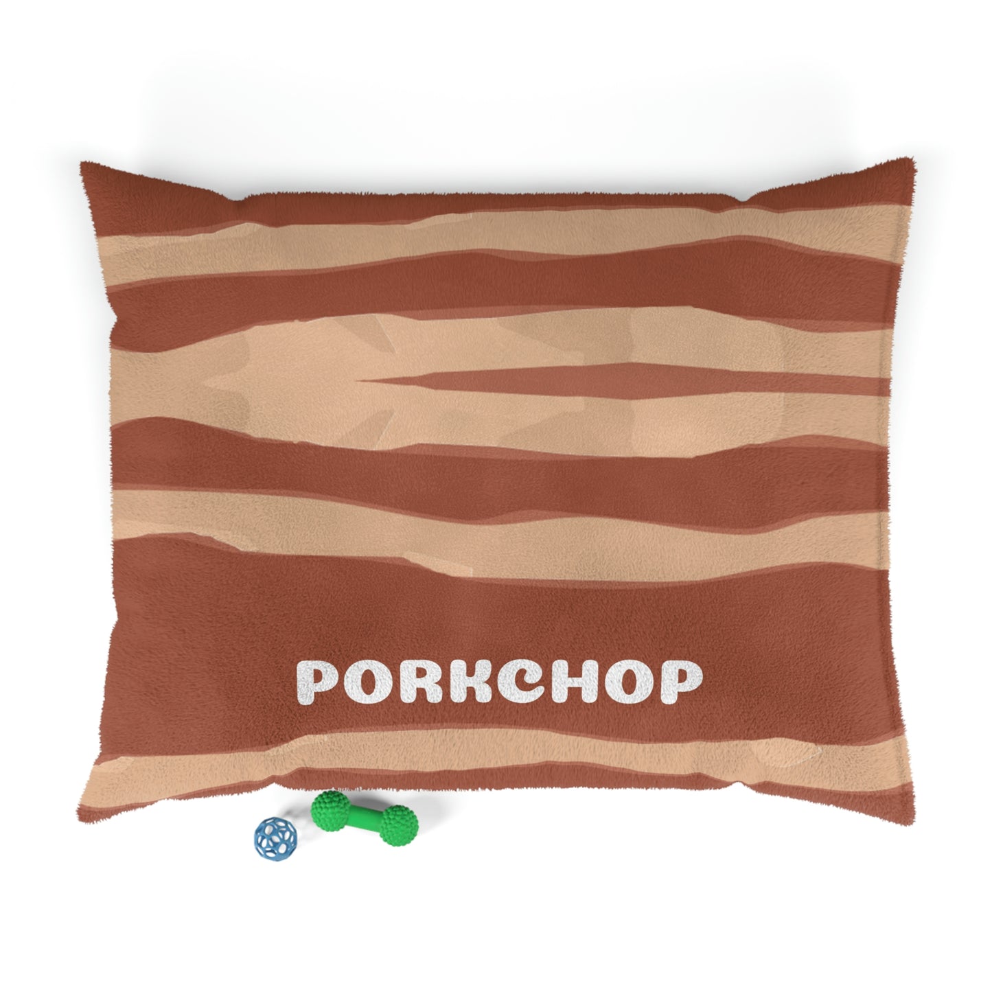 Personalized Bacon Strip Pet Bed