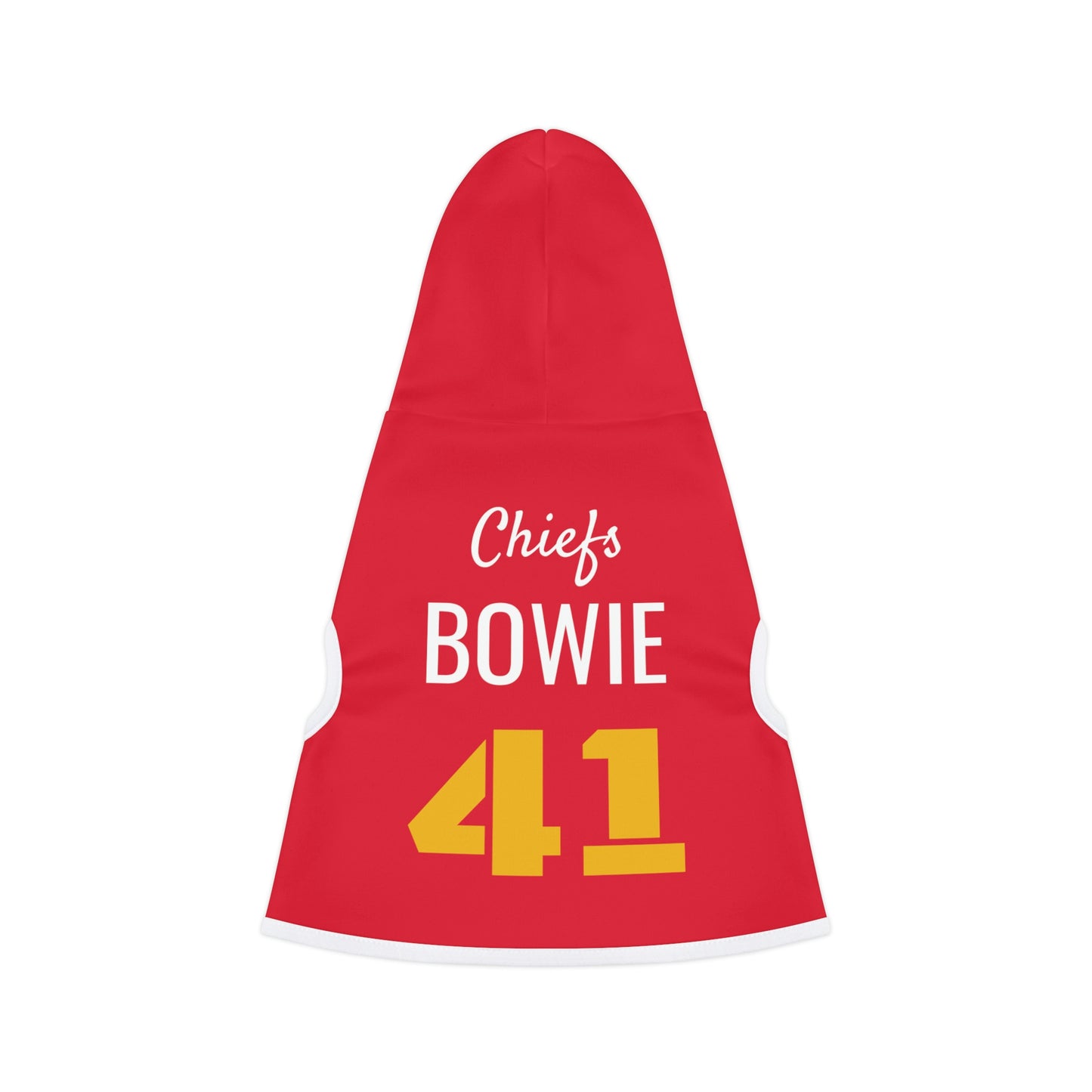 Personalized Kansas City Chiefs Pet Hoodie