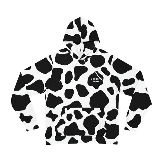 Personalized Western Boho Cow Print Parent Hoodie