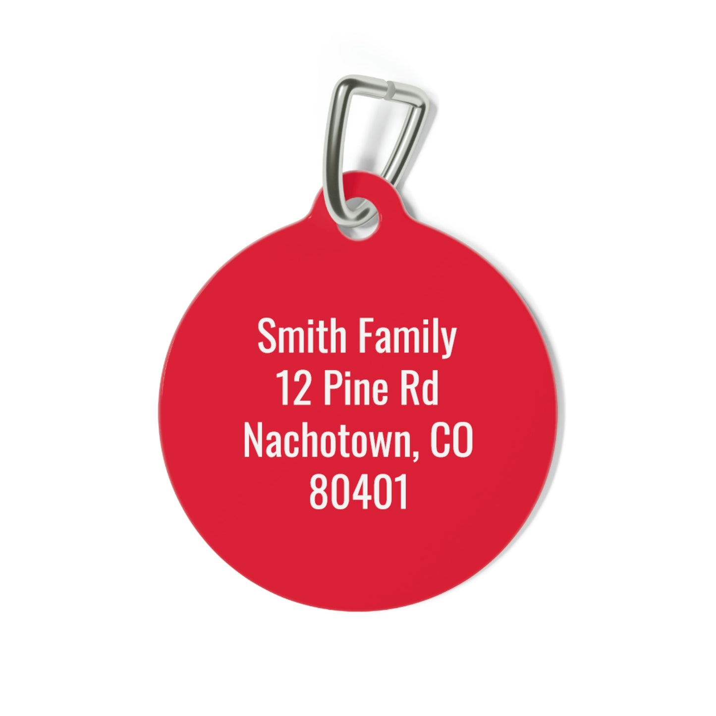 Personalized Kansas City Chiefs Pet ID Tag