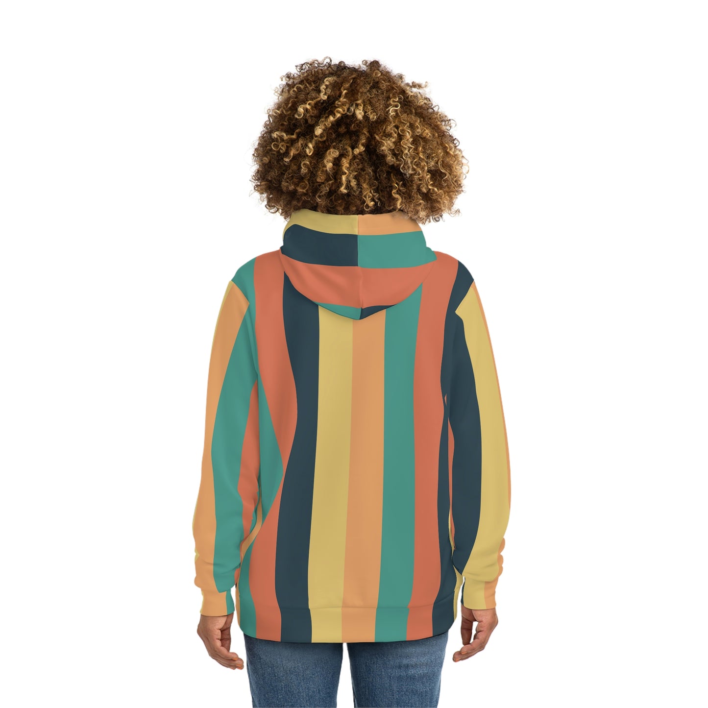 Personalized Classic Hot Air Balloon Stripe Parent Hoodie