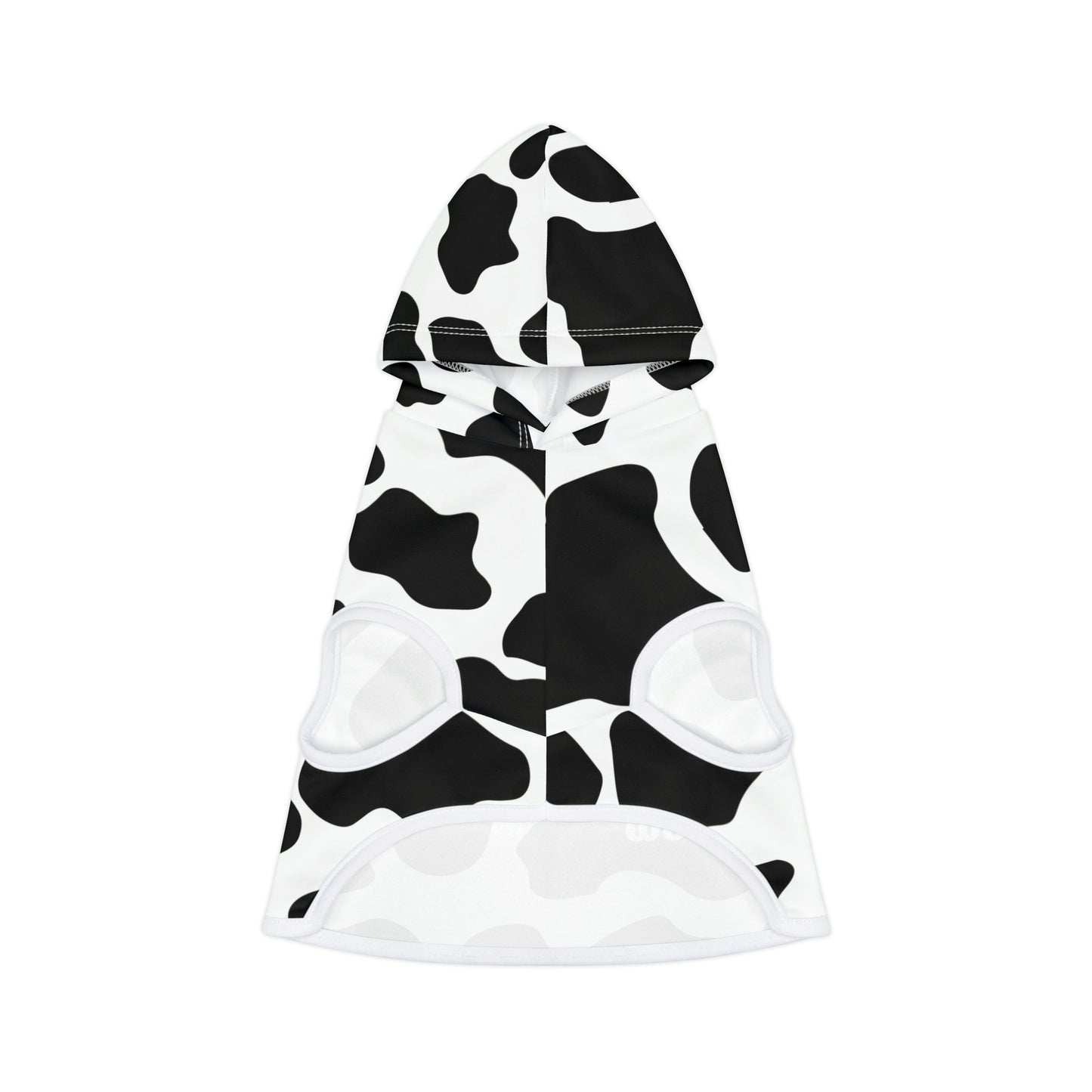 Personalized Western Cow Print Pet Hoodie