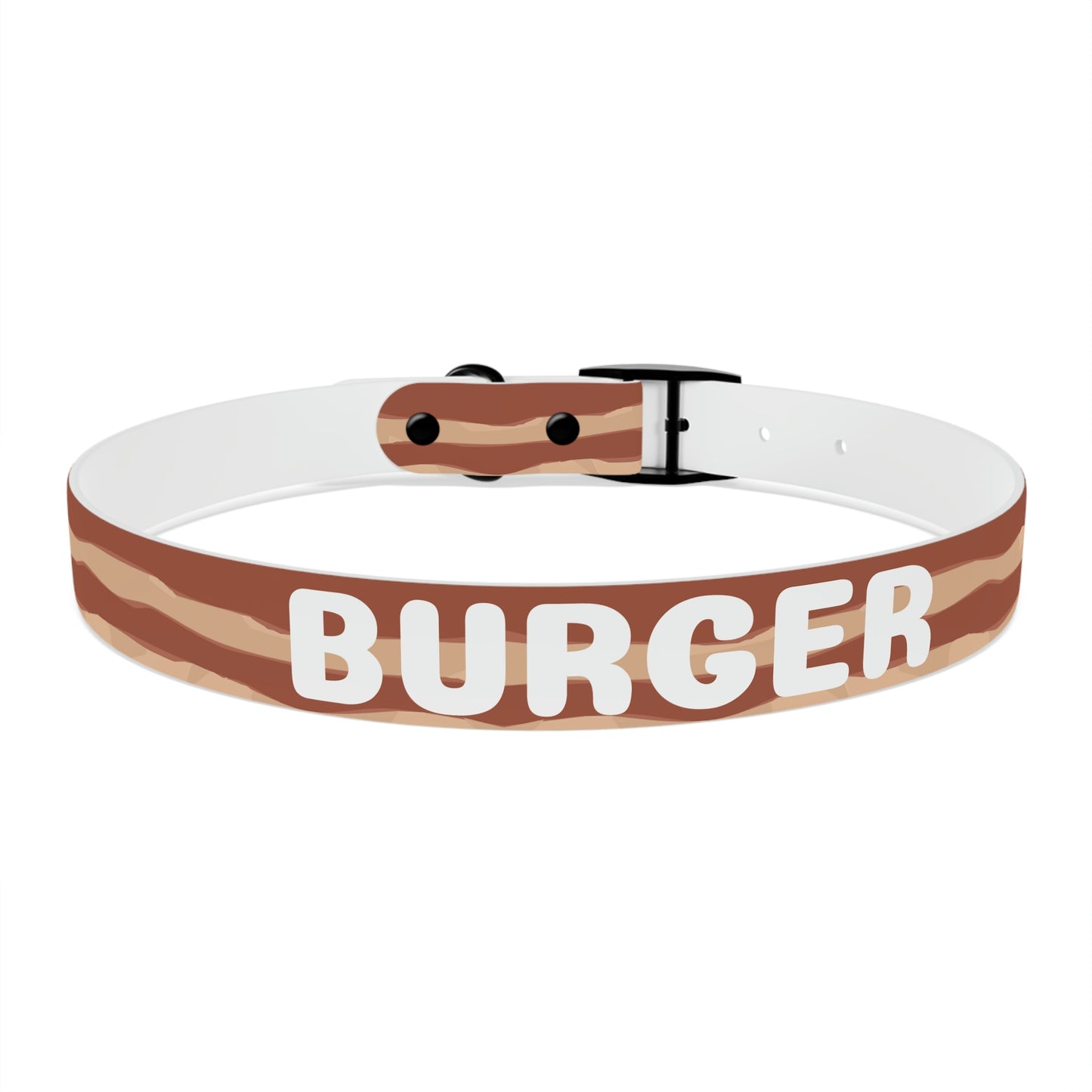 Personalized Bacon Strip Pet Collar