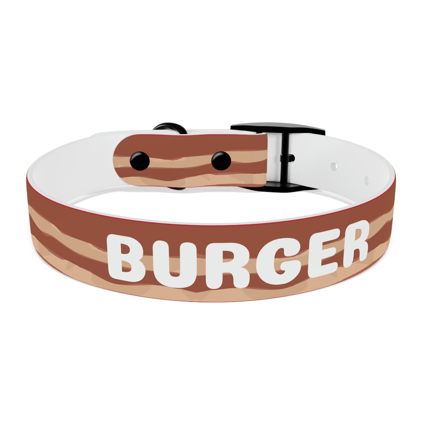 Personalized Bacon Strip Pet Collar