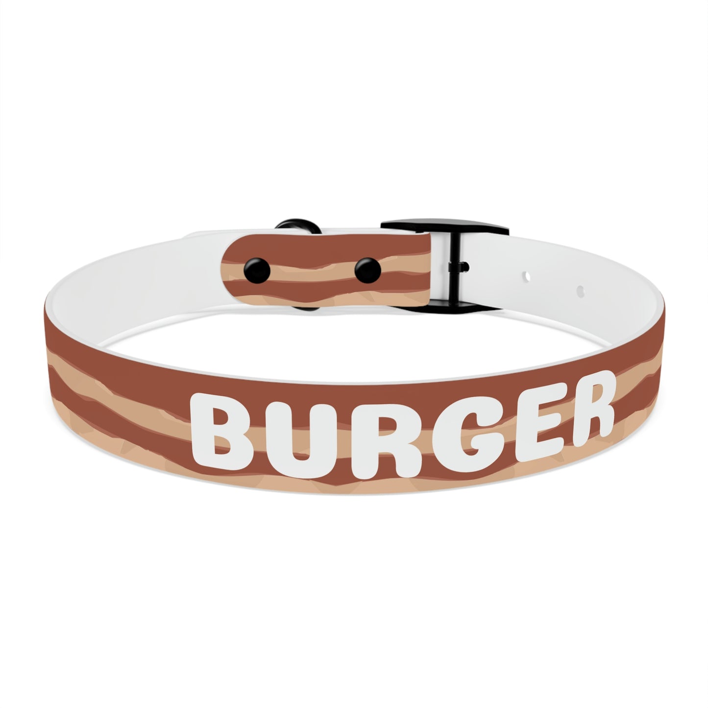 Personalized Bacon Strip Pet Collar