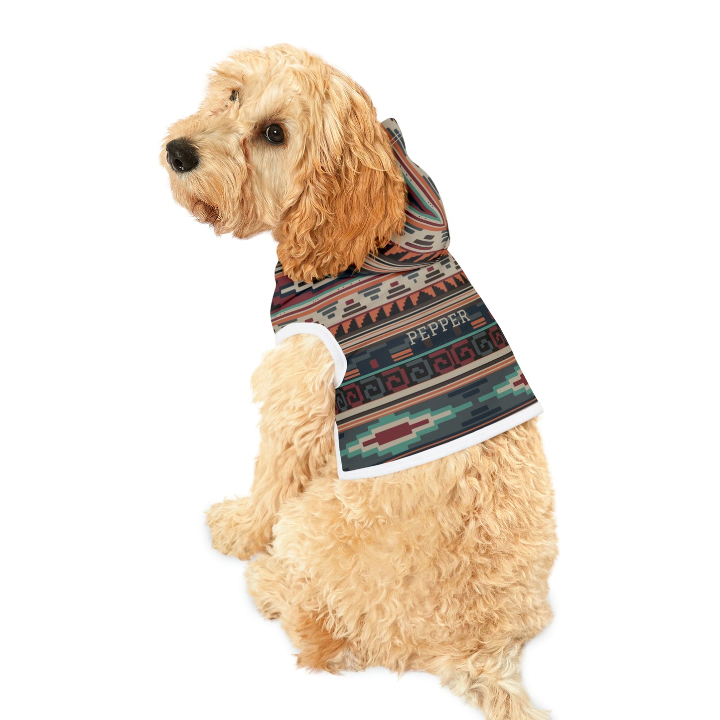 Personalized Western Boho Pet Hoodie